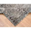 8 po 1 po x 8 pi 1 po, gris, noué à la main, motif médaillon transitionnel perse, moderne, en soie avec laine texturée, tapis oriental 2B5615DC38F94CF388E92ED329029BB3