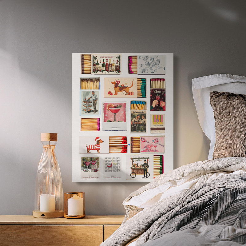 Durden Wrapped Canvas Print Set, 20x30