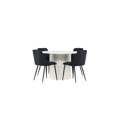Gerania 4 - Person Dining Set