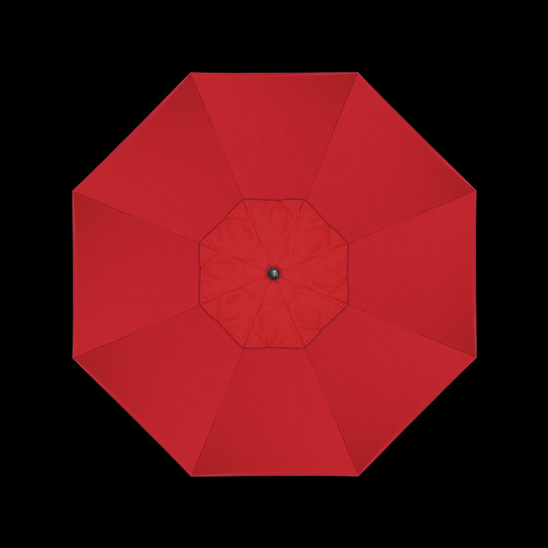 Mira 9' Market Sunbrella® Umbrella, Canvas Jockey Red Sunbrella® Canvas