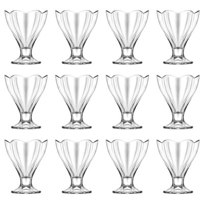 LAV Lily Glass Ice Cream Bowls