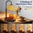 Candle Warmer Lamp with Timer Dimmer,Adjustable Height Wax Melting Lamp,(Black)-130040119