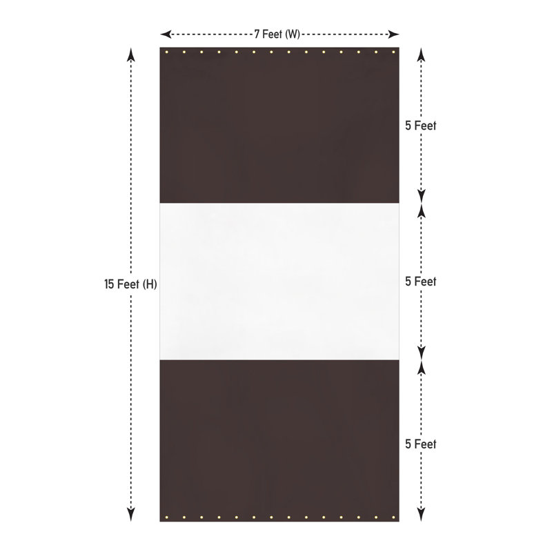 Blue Elephant Black, 457.2cm H x 213.4cm W, Coffee