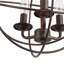 Luminaire suspendu sphère 3 lumières Ensembles