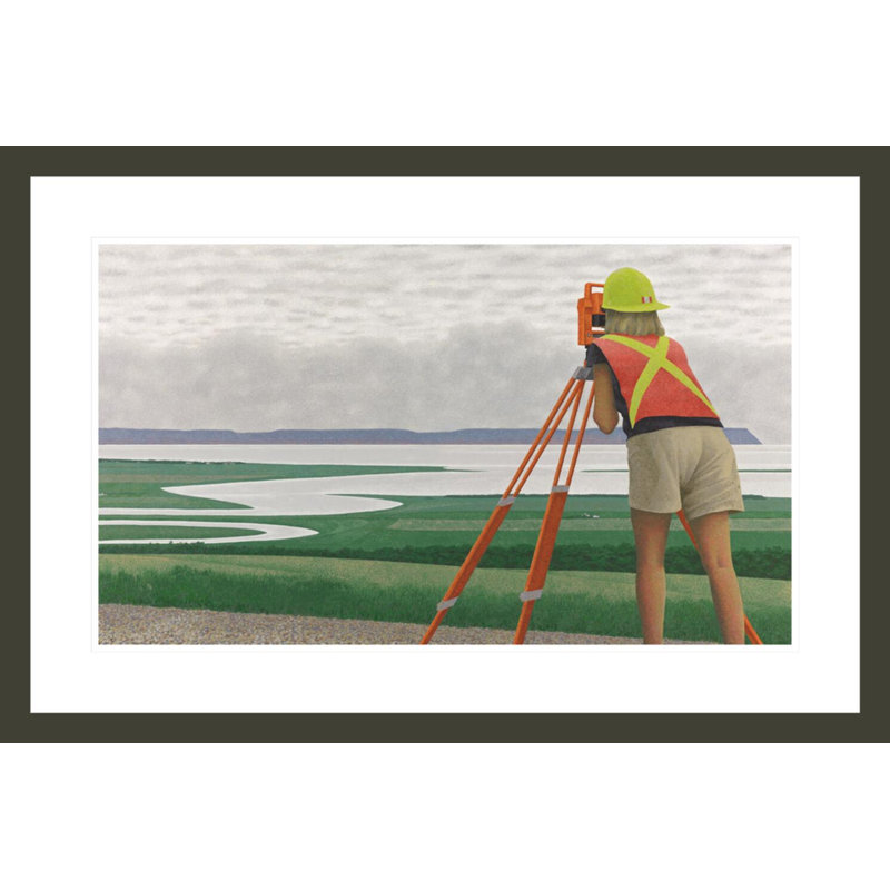 Arpenteur géorgien par Alex Colville, H 19,79 po x l 29,5 po