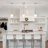 1-light Brushed Nickel Mini Pendant With Square Shaped White Glass Shade
