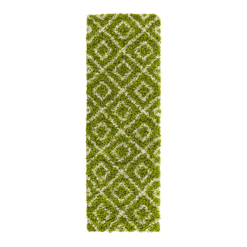 Geometric Indoor Rug, Runner 2' x 6'