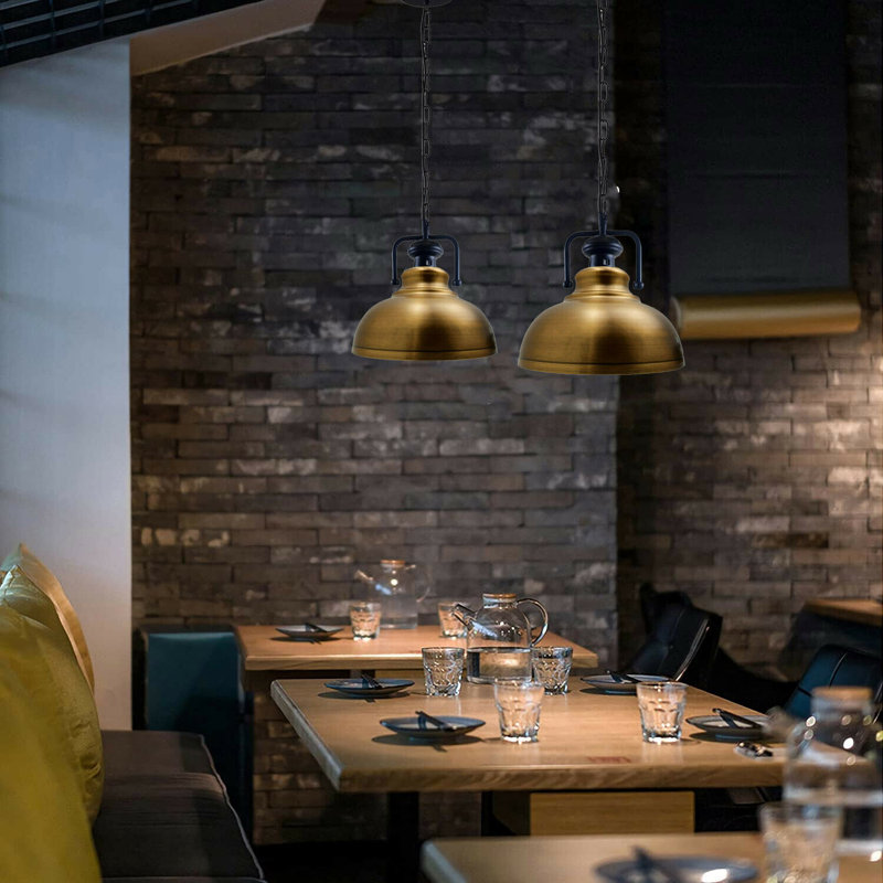 Barringer 1 - Light Pendant, Yellow Brass