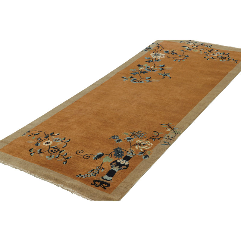 One-of-a-Kind 3'3x7'11 Hand Knotted Area Rug