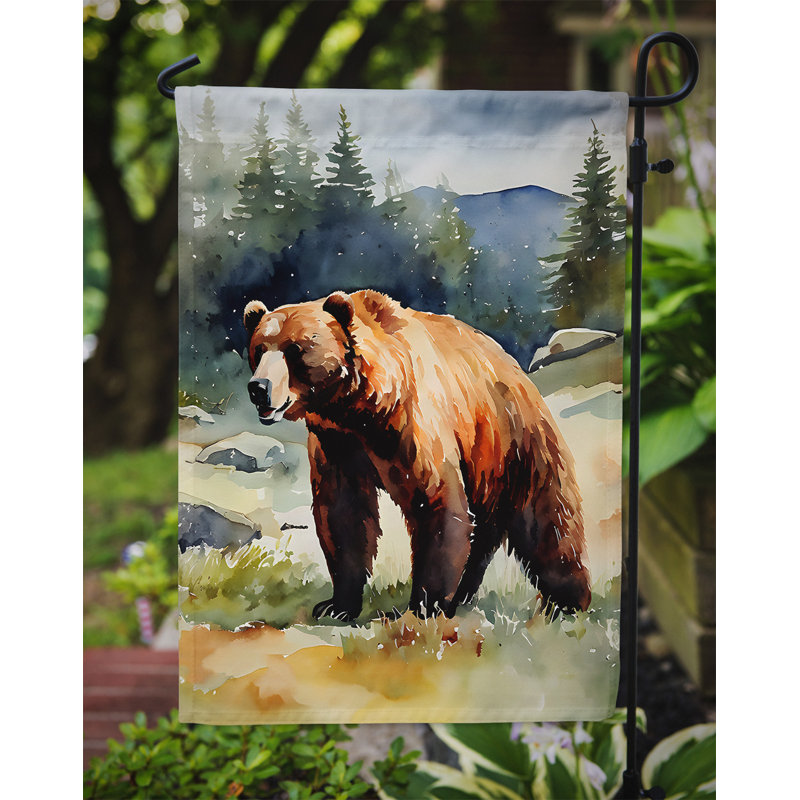 Double Sided 15.5'' H x 11.25'' W Polyester Animal Garden Flag