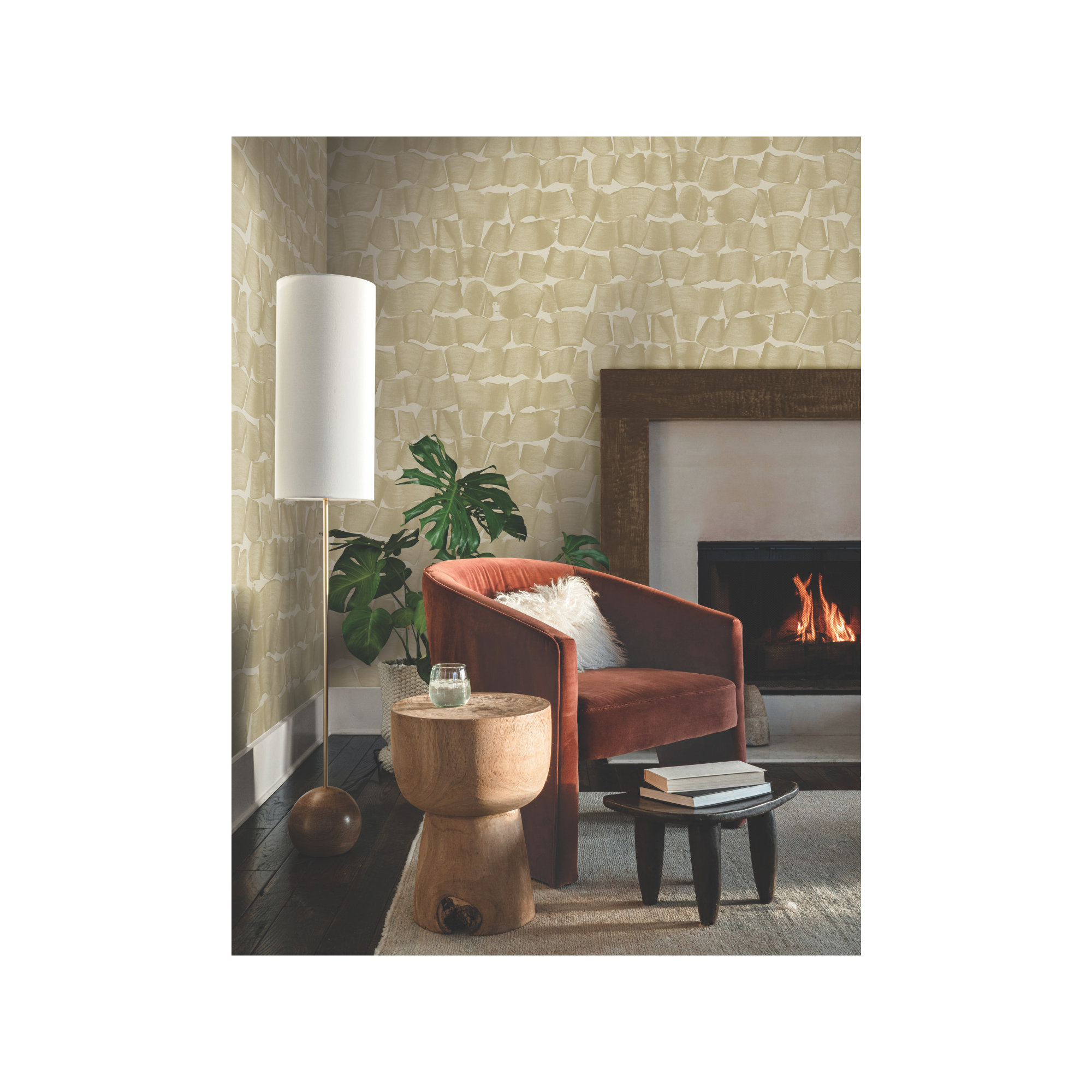 Ama Abstract Roll, Gold