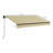 Outsunny 10' X 8' Retractable Awning, Patio Awning Sunshade Shelter With Manual Crank Handle, 280Gsm UV Resistant Fabric And Aluminum Frame For Deck, Balcony, Yard, Beige-294679594