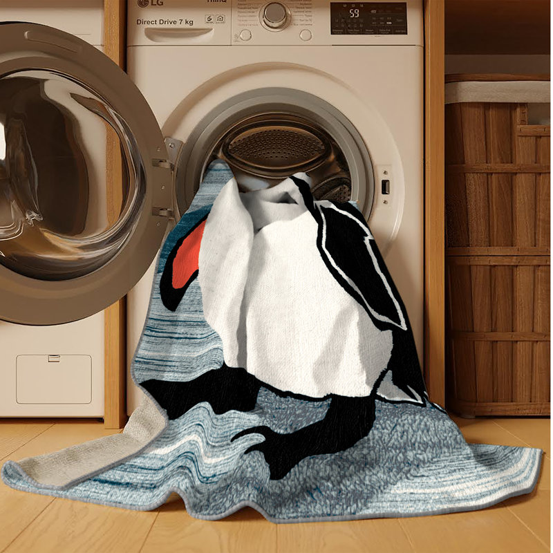  Tapis lavable de pingouins d'Afrique, Tapis de couloir 2 pi x 5 pi