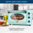 Nostalgia Large-Capacity 0.7-Cu. Ft. Capacity Multi-Functioning Retro Convection Toaster Oven, Fits 12 Slices of Bread and Two 12-Inch Pizzas, Built In Timer, Includes Baking Pan, Wire Racks and Crumb Tray-45577067
