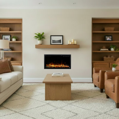 Sideline Elite Pro Smart Electric Fireplace