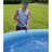 Plastic Round Inflatable Pool 25'' H x 96'' W x 96'' L