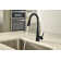 Moen Sleek Matte Black Motionsense Wave Sensor Touchless One-Handle High Arc Pulldown Kitchen Faucet With Power Clean Technology