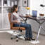 Mid-Back Executive Swivel Office Chair with Metal Frame and Arms-1028751294