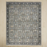 Halle Oriental Gray/Black Area Rug
