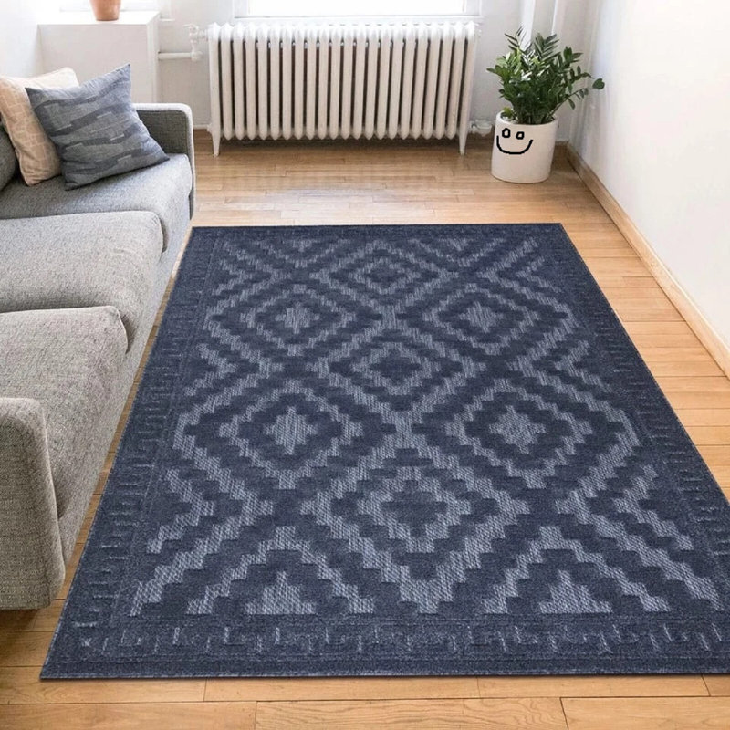 Geometric Area Rug, Rectangle 160 x 230 cm