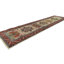 One-of-a-Kind Cream Traditional 3X12 Oriental Area Rug