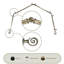 Tringle à rideaux simple réglable 0,81 po Heasley-529560839-467919906
