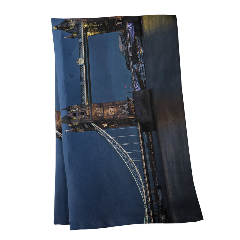 Tea Towel Kitchen Towel, Poly Twill