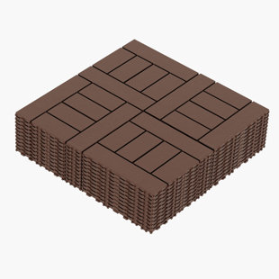 Carreaux de terrasse pour patio 12 po x 12 po Zz Style