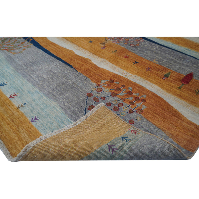 Bokara Rug Co., Inc. High-Quality Hand-Knotted Yellow And Multi Area ...