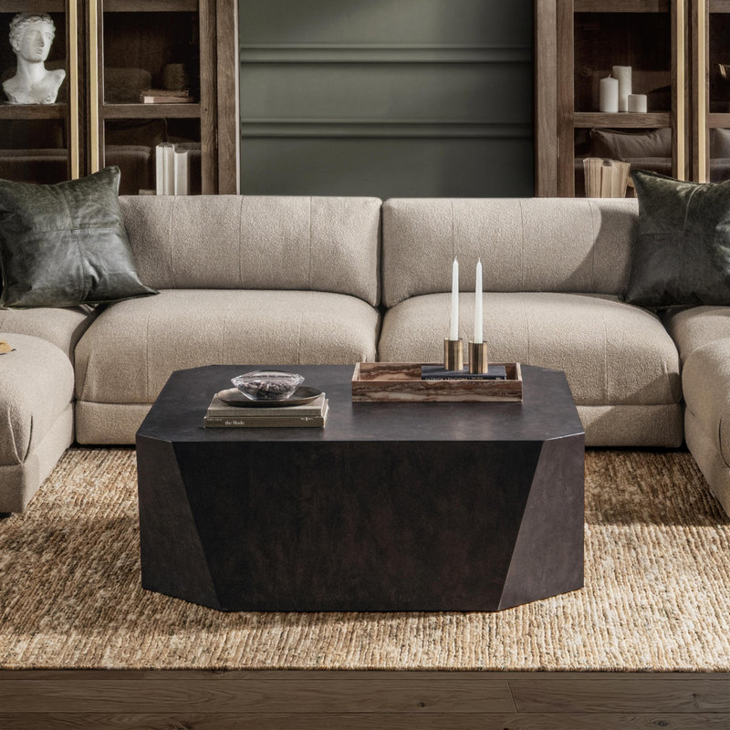Table basse Avena, Brun