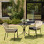 Maceo Patio Dining Armchair with Cushion-1289898022-1289898021