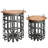 Meriwether Solid Wood Top Nesting Tables