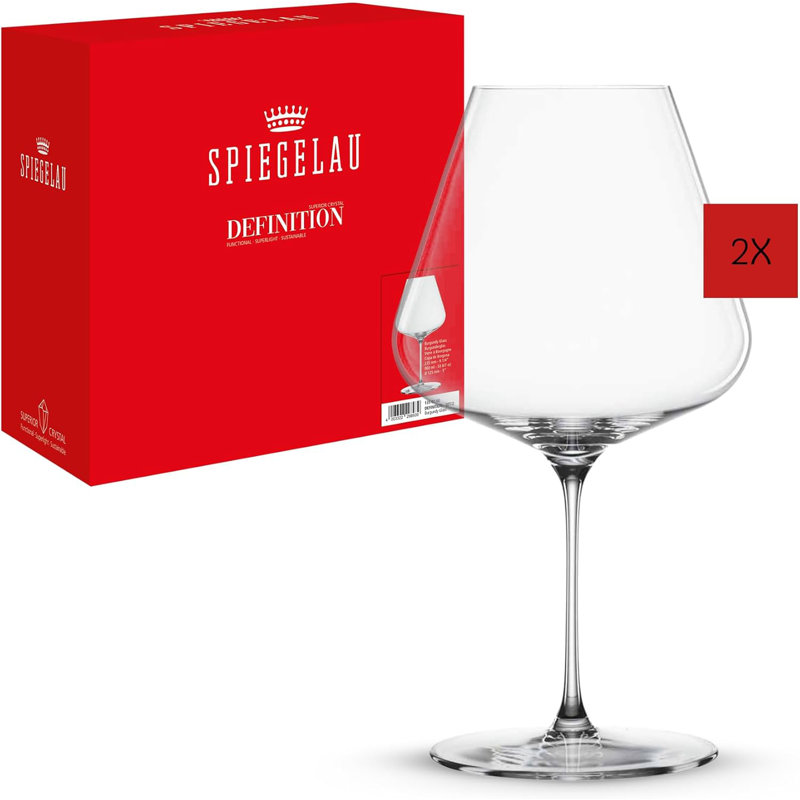 Spiegelau Definition Burgundy Glasses, 33.8 oz.