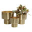 Ensemble de cache-pots en métal 3 pièces Esley
