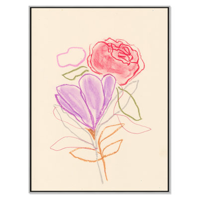 Simple Floral "Simple Floral III" Print