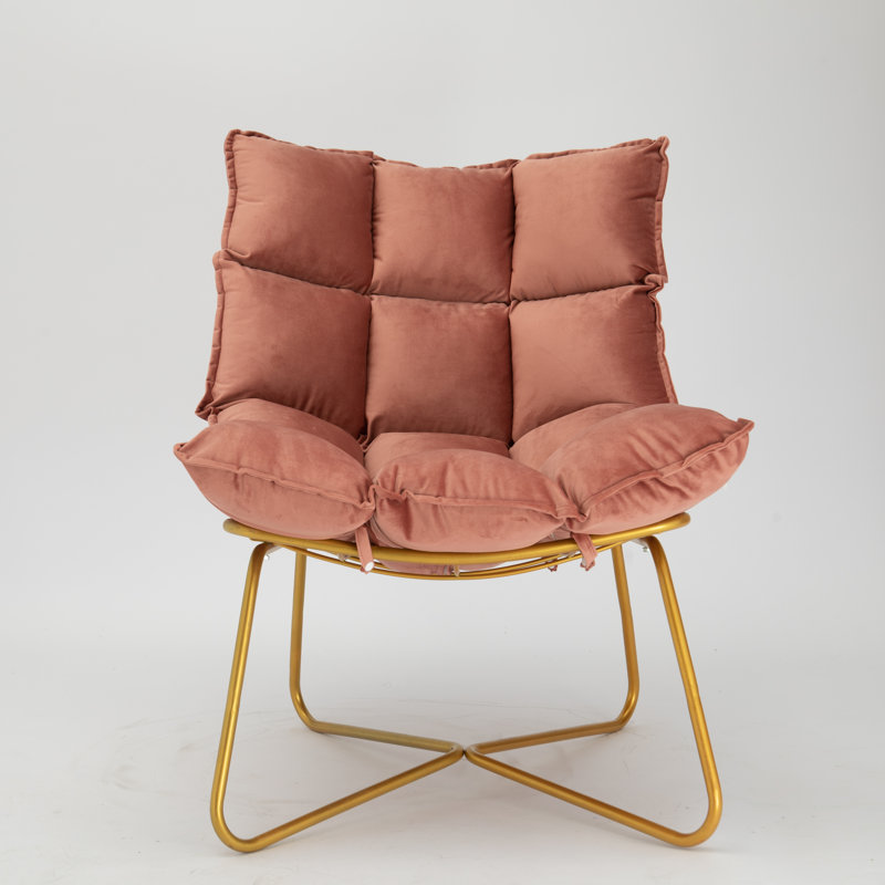 Chaise longue capitonnée 35,03 po Hiatt Hiatt