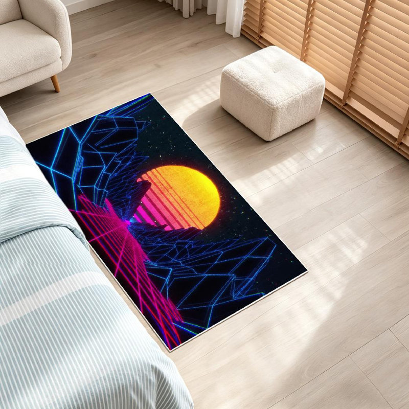 Tapis d'intérieur transparent lavable à la machine, Rectangle 32" x 47"