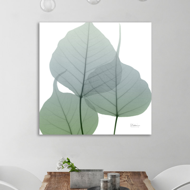 Rainy Bo Tree - Wrapped Canvas Print, 30 cm H x 30 cm W