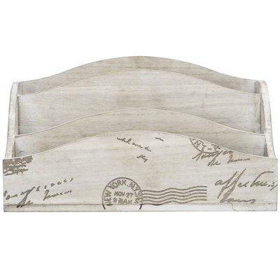 Leeroy Solid Wood Office Supply Desk Organiser