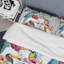 Ensemble de housse de couette designart perroquets, hibiscus et toucan-35229085