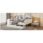 Canapé-lit en bois avec 3 tiroirs, ports USB et bureau-989383143-989383142