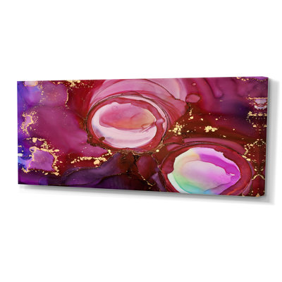 «Brown Luxury Abstract Fluid Art VII», peinture sur toile