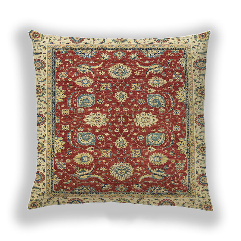 Housse de coussin carré et insert, Microsuède