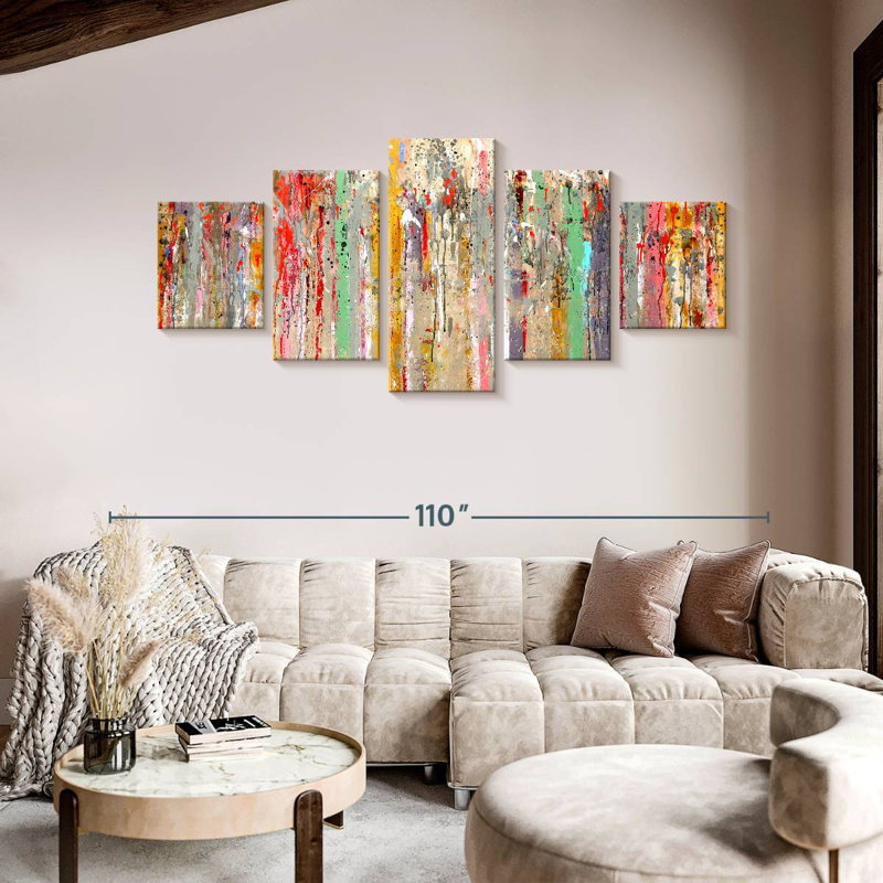Vertical Reflections, 42" H x 92" W