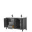 Ensemble de meuble-lavabo double 60 po Daria-97964211-97964214