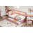 Upholstered  Platform Bed With USB Ports And LED Belt-626929889-626929891