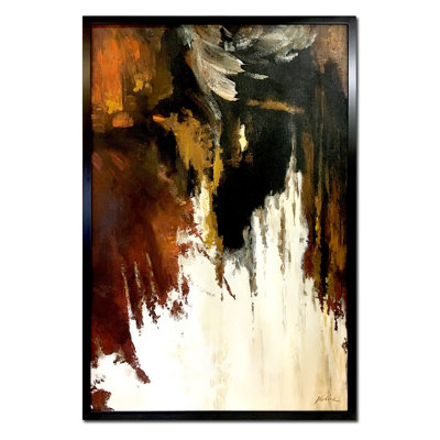 Abstraction - Wrapped Canvas Painting