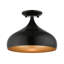 Plafonnier semi-encastré 1 lumière 11,75 po Fiddletown-1399447482