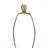 Table Lamp - 29" Height, Ceramic Material, Ivory & Cream Shade