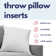 Deluxe Square Pillow Insert